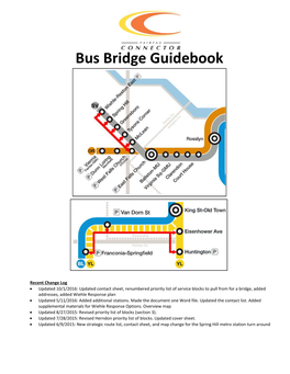 Bus Bridge Guidebook