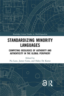 Standardizing Minority Languages (Open Access)