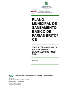 3º RMA De Farias Brito – Abril