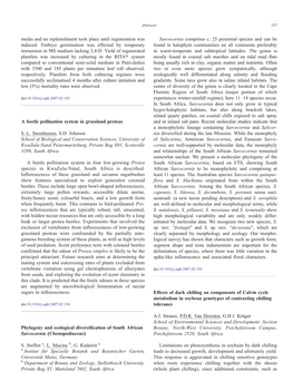 Media and No Replenishment Took Place Until Regeneration Was Induced. Embryo Germination Was Effected by Temporary Immersion In