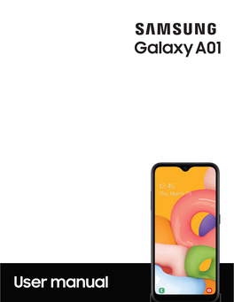 Samsung Galaxy A01 A015A User Manual
