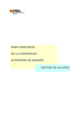 Mapa Sanitario De La Comunidad Autónoma De Aragón Sector De