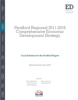 Strafford Regional 2011-2016 Comprehensive Economic Development Strategy