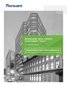 Morguard Real Estate Investment Trust Managing