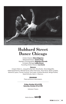 Hubbard Street Dance Chicago