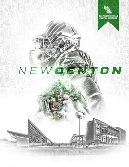 2017 North Texas Football Fact and Records Book 1 Quick Facts