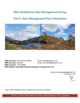 Deer Management Plan Information