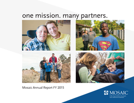 One Mission. Many Partners