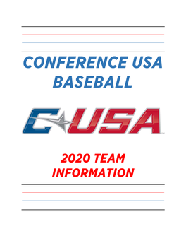 Conference Usa Baseball