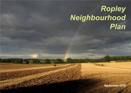 Ropley Neighbourhood Plan