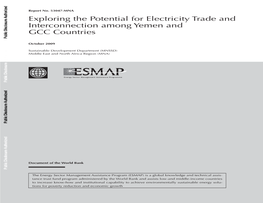 Exploring the Potential for Electricity Trade and Interconnection Among