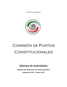 Comisión De Puntos Constitucionales
