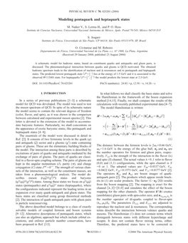 Modeling Pentaquark and Heptaquark States