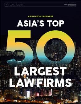 Cover Story Cover Story Asian Legal Business