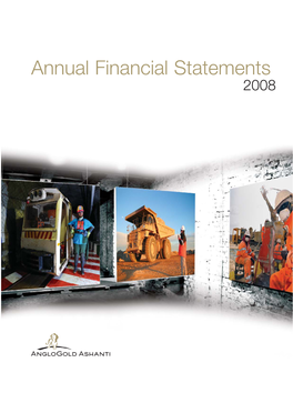 Annual Financial Statements 2008