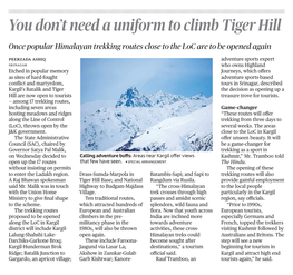 You Don't Need a Uniform to Climb Tiger Hill