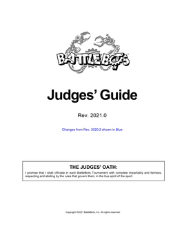 Judges' Guide