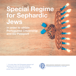 Brochure Special Regime for Sephardic Jews EN