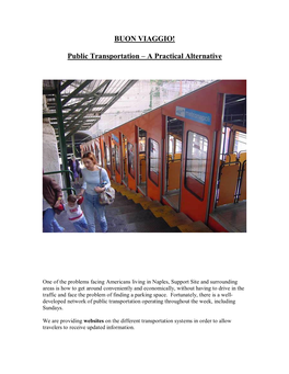 Public Transportation – a Practical Alternative