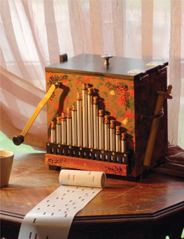 12 MECHANICAL MUSIC January/February 2015 Designing a Mechanical Organ