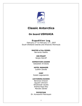 Classic Antarctica