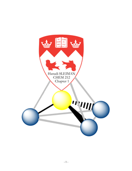 Hanadi SLEIMAN CHEM 212 Chapter 1