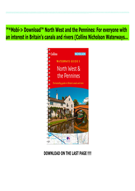 For Everyone with an Interest in Britain's Canals and Rivers (Collins N