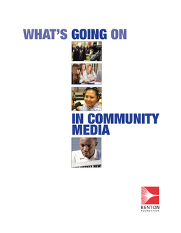 What's Going on in Community Media