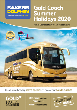 Gold Coach Summer Holidays 2020 Brochure Which I Hope You Will Enjoy Browsing Through
