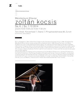 Zoltán Kocsis Sa, 6