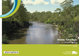 Middle Yarra River Corridor Study