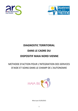 Diagnostic Territorial Dans Le Cadre Du Dispositif Maia Nord Vienne