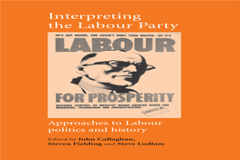 Interpreting the Labour Party