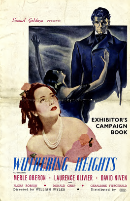 Wuthering Heights (United Artists Pressbook, 1939)