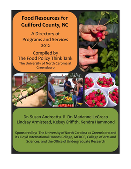 Resource Guide, Guilford County