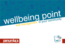 West Lothian College, Livingston Western Isles Association for Mental Health, Stornoway      Wellbeing Points: Services      