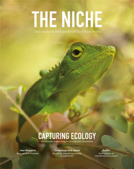 THE NICHE Your Magazine from the British Ecological Society