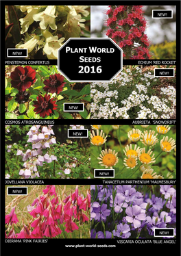 Plant World Seeds 2016