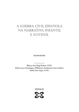 A Guerra Civil Española Na Narrativa Infantil E Xuvenil