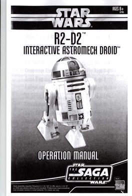 M16 R2-D2's Intergalactic Beverage Holderlutility Arm 1.) Open Hor