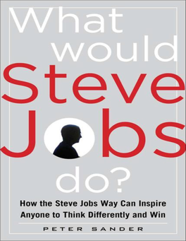 What Would Steve Jobs Do?