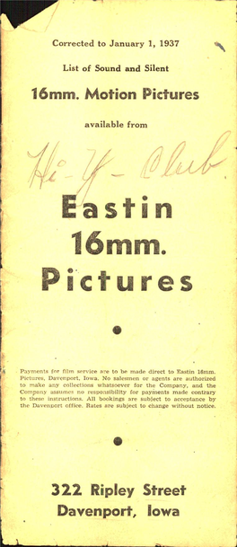 Eastin 16Mm. Pictures