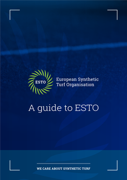 A Guide to ESTO