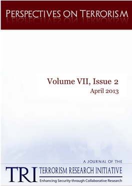 Perspectives on Terrorism, Volume 7, Issue 2 (2013)