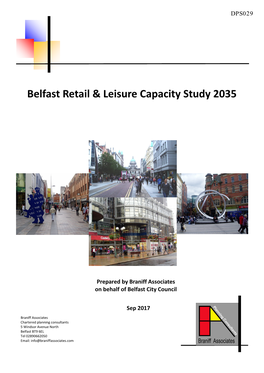 Belfast Retail & Leisure Capacity Study 2035