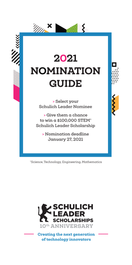 2021 Nomination Guide