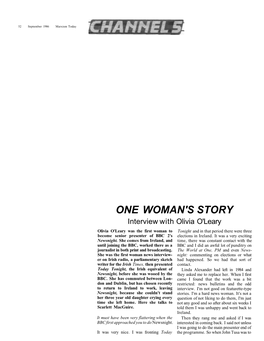 One Woman's Story