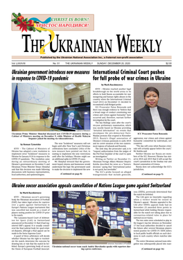 The Ukrainian Weekly, 2020