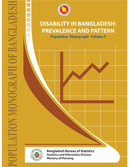 Disability in Bangladesh -..:: Bangladesh Bureau of Statistics