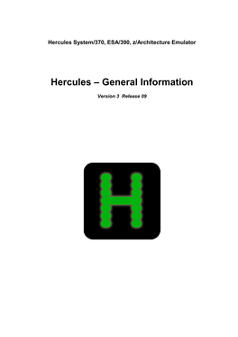 Hercules V3.09.0